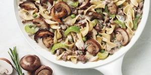 Photo de la Recette: Bœuf Stroganoff en un Plat