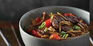BŒUF TERIYAKI LO MEIN