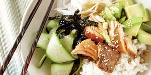 Bol-repas Saumon Teriyaki