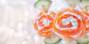Bonbon Apéritif Saumon Fumé Concombre