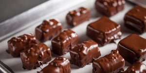 Photo de la Recette: Bonbons Chocolat et Caramel