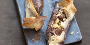 Photo de la Recette: Bonbons Croustillants au Chocolat et aux Fruits