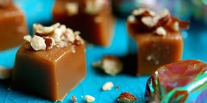Photo de la Recette: Bonbons Durs au Caramel au Beurre Salé et au Lait