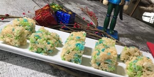 Photo de la Recette: Bonbons Rice Krispies pour Noël