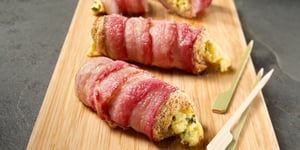 Bouchées de Bacon et Fromage à la Crème