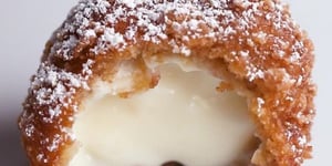 Bouchées Frites au Cheesecake et à la Cannelle