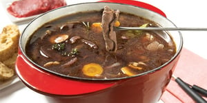 Photo de la Recette: Bouillon à Fondue au Vin Rouge