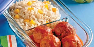 Photo de la Recette: Boulettes à la Dinde et au Fromage