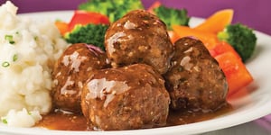 Photo de la Recette: Boulettes de Boeuf Moutarde et Miel