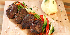 Photo de la Recette: BOULETTES DE PORC SAUCE BARBECUE