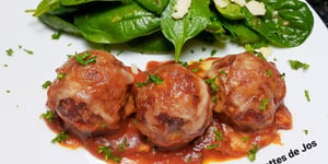 BOULETTES DE VEAU AU PARMIGIANO REGGIANO