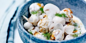 Boulettes de Veau aux Champignons et à L’aneth de David Toutain