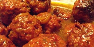 Photo de la Recette: Boulettes de Viande à la Mijoteuse