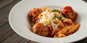 Boulettes de Viande à L'italienne en Sauce Tomate