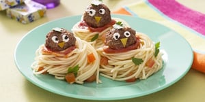Photo de la Recette: Boulettes de Viande au Fromage Kiri® - Les Oisillons Kiri®