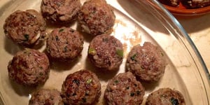 Photo de la Recette: Boulettes de Viande, Coeur de Mozzarella