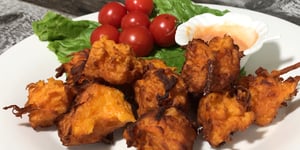 Photo de la Recette: Boulettes Frit de Patate Douce