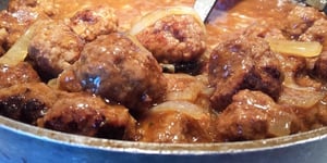 Photo de la Recette: Boulettes Salisbury