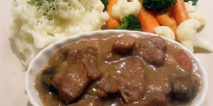 Photo de la Recette: Bourguignon de Chevreuil ou D'orignal