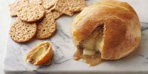 Photo de la Recette: Brie aux Pommes en Pâte Feuilletée