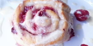 Photo de la Recette: Brioches aux Framboises et à L'érable