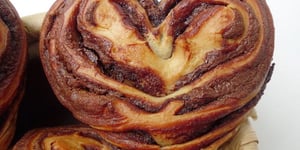 Photo de la Recette: Brioches Feuilletées à la Pâte à Tartiner