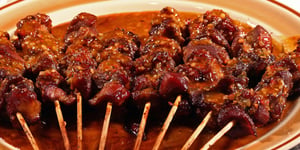 Photo de la Recette: Brochette de Filet de Porc à L'oriental