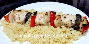 BROCHETTES DE POULET MÉDITERRANÉEN