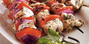 Brochettes de Poulet Méditerranéen
