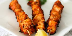 Photo de la Recette: Brochettes de Poulet Piquantes