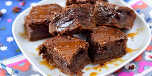 Brownies au Chocolat et Caramel au Beurre Salé