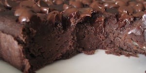 Photo de la Recette: Brownies aux Haricots Noirs et au Chocolat (sans gluten)