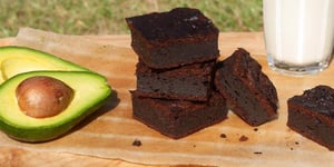Photo de la Recette: Brownies Avocat-Chocolat