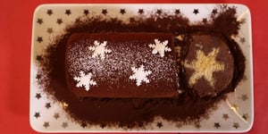 Bûche de Noël au Chocolat
