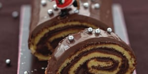 Bûche de Noël au Nutella Facile