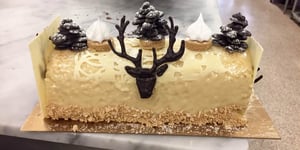 Bûche de Noël au Sucre à la Crème
