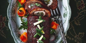 Bûche de Pain de Viande à L’érable