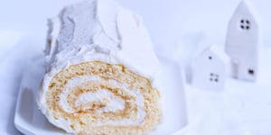 Bûche Enneigée