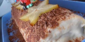 Photo de la Recette: Bûche au Tiramisu (noël)