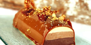 Photo de la Recette: Bûche aux 3 Chocolats