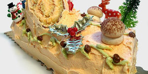 Bûche de Noël au Grand-Marnier
