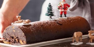 Photo de la Recette: Bûche de Noël Express