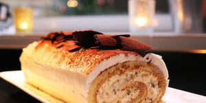 Photo de la Recette: Bûche de Noël Facile Façon Tarte aux Citrons Meringuée