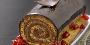 Photo de la Recette: Bûche de Noël très Chocolat