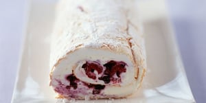 Bûche Légère aux Framboises et au Mascarpone