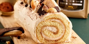 Photo de la Recette: Bûche tiramisu