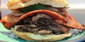 Photo de la Recette: Burger de Boeuf Effiloché et Bacon