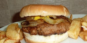 Photo de la Recette: Burger de Porc Haché Façon Côtes Levées Sucrées