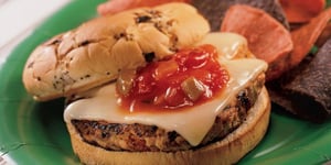 BURGERS DE DINDE À LA MODE DU SUD-OUEST