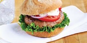 Photo de la Recette: BURGERS DE DINDE LES PLUS JUTEUX